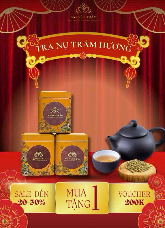 TRÀ NỤ TRẦM HƯƠNG - MÓN QUÀ TẾT Ý NGHĨA