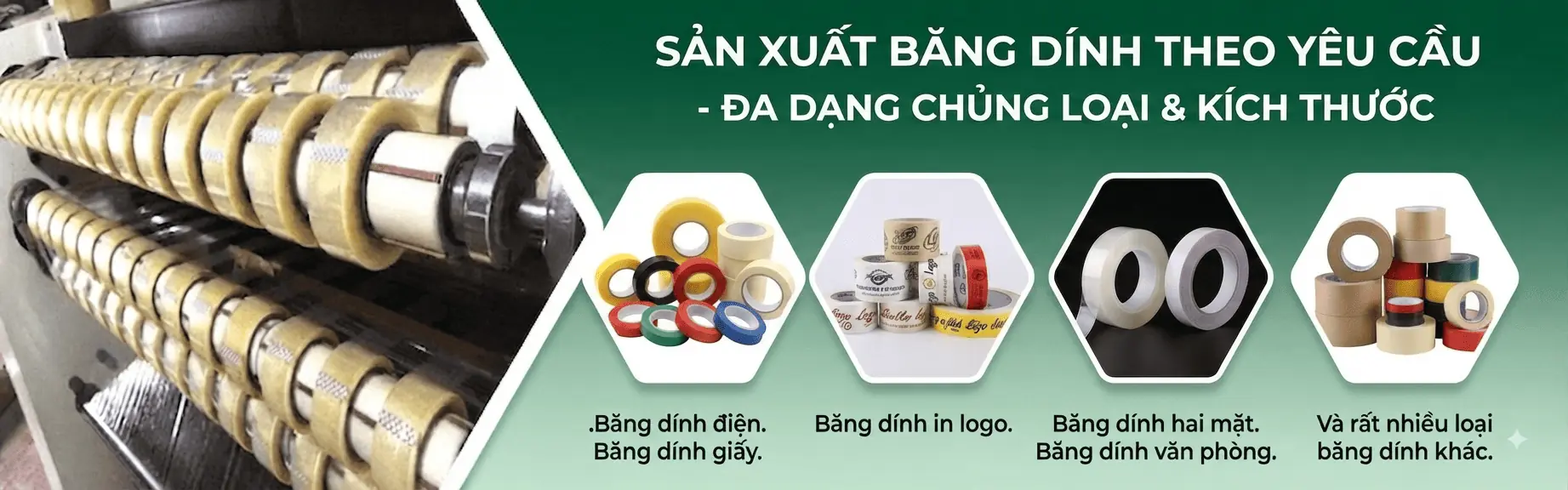 Băng keo, Băng dính, Màng PE