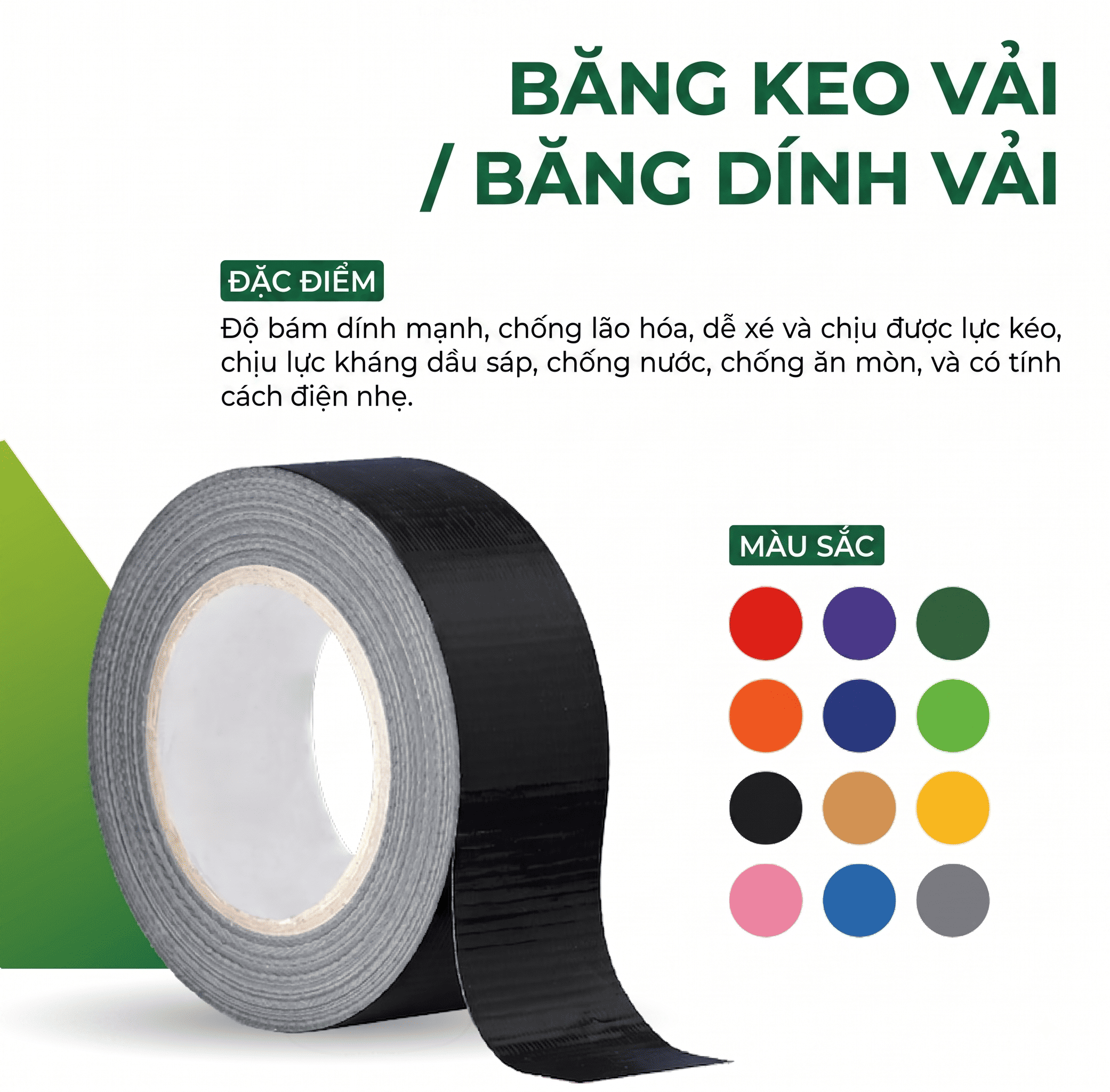Băng Keo Vải / Băng Dính Vải