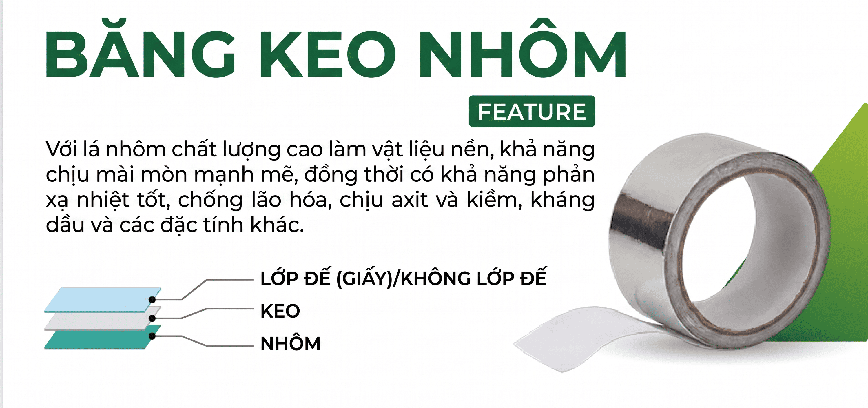 Băng Keo Nhôm (Băng Dính Bạc)