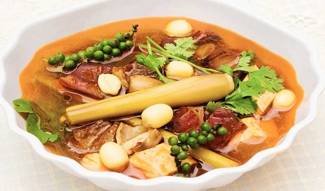 ngôi sao tour -  Nấm tràm nấu hải sản 