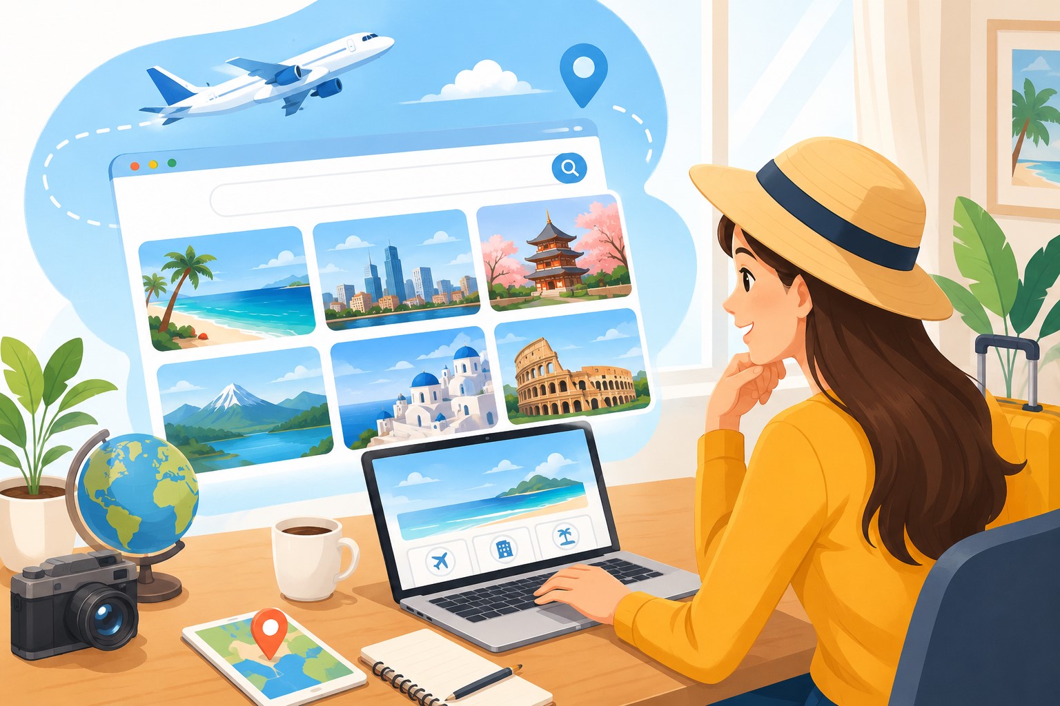 Sự tiện lợi là một trong những lý do chính khiến hình thức đặt tour trực tuyến ngày càng phổ biến.