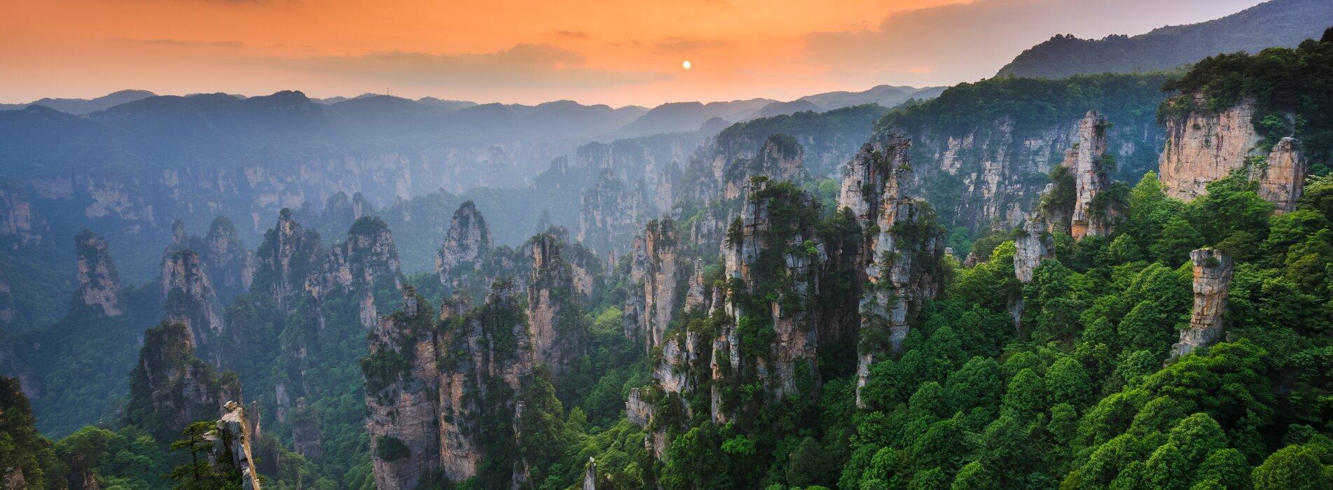 Trương Gia Giới, một địa điểm đẹp nội địa Trung Quốc với những cột đá sa thạch kỳ vĩ