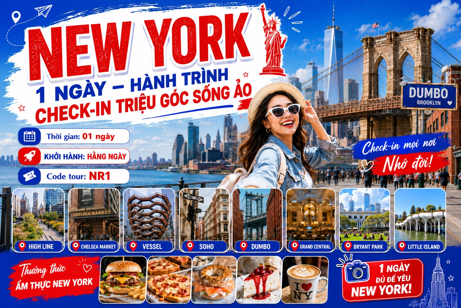 NR1 CHƯƠNG TRÌNH DU LỊCH BỜ ĐÔNG HOA KỲ  DU NGOẠN THÀNH PHỐ   NEW YORK