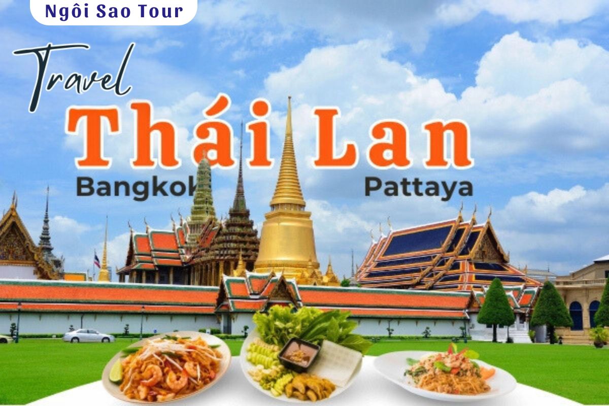 SGTTL5 - TOUR THÁI LAN 5N4D: BANGKOK - PATTAYA (BAY TRƯA)