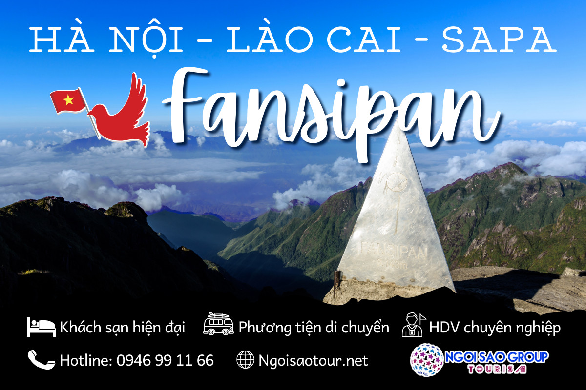 VL06 - TOUR DU LỊCH HÀ NỘI – LÀO CAI - SAPA - FANSIPAN 4N3Đ