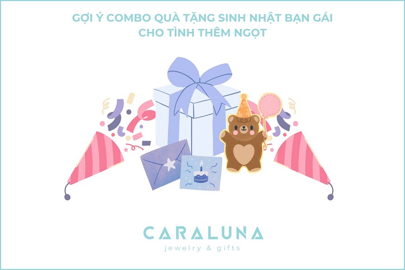 13 Combo quà tặng sinh nhật bạn gái cho cuộc tình thêm ngọt