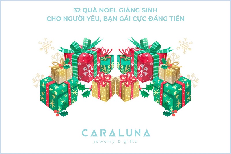 32 Quà Noel Giáng sinh cho người yêu, bạn gái cực đáng tiền