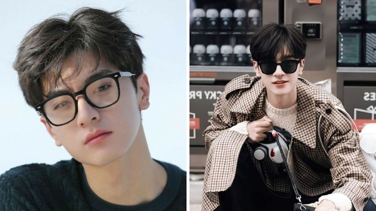 Chiếc kính đẹp khiến chàng thêm phong cách