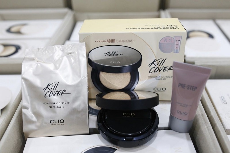 Phấn nước trang điểm Clio Kill Cover Founwear Cushion SPF50+PA+++ XP