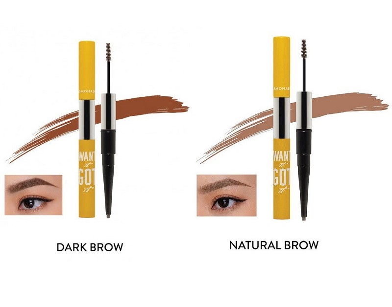 Chì kẻ mày 2 đầu Lemonade Want It Got It Dual Eyebrow