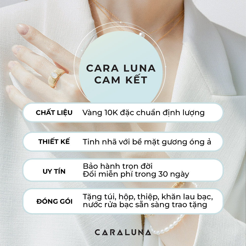 Dây Chuyền Vàng 10K Mặt Bông Tuyết Đính Kim Cương Moissanite Lấp Lánh Snowy Necklace - VGN06V