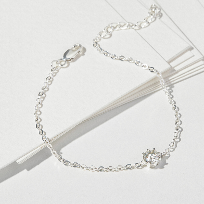 Lắc Tay Bạc 925 Đính Đá Shine Bright - VCB06