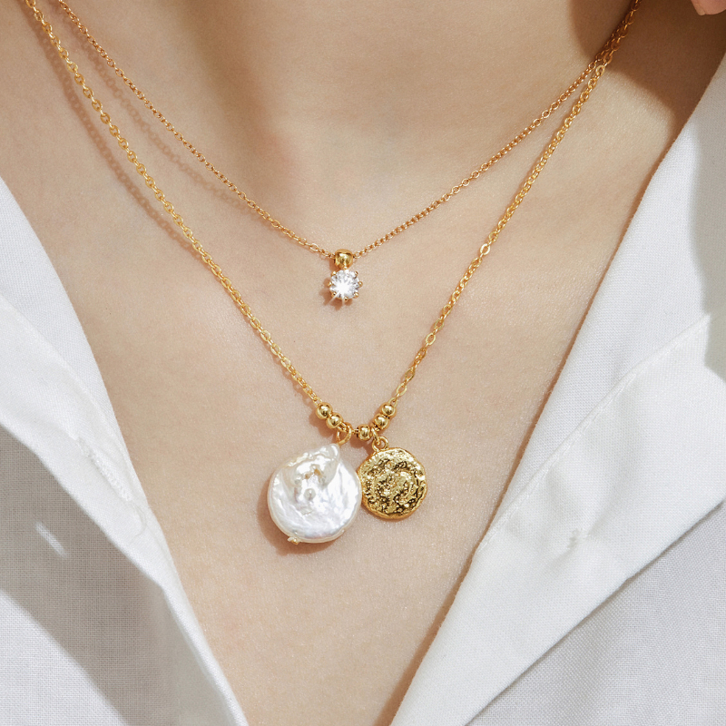 Dây Chuyền Bạc 925 Đính Đá Shine Bright - VCN06