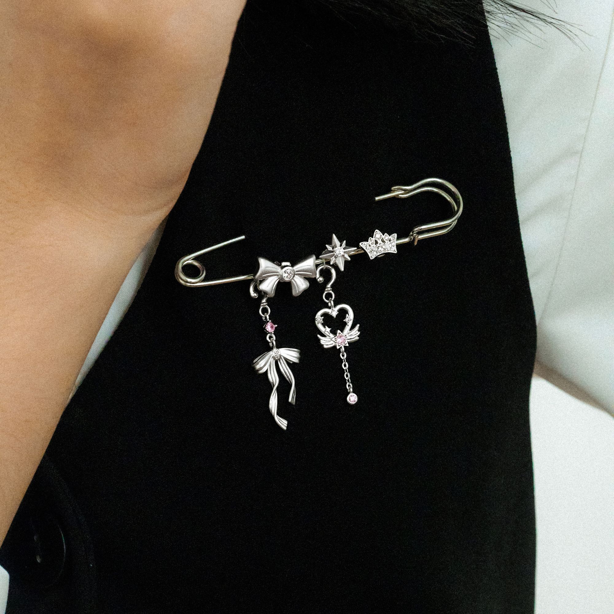 Charm Kính Bạc 925 Vương Miện -  Royal Crown - VKC17