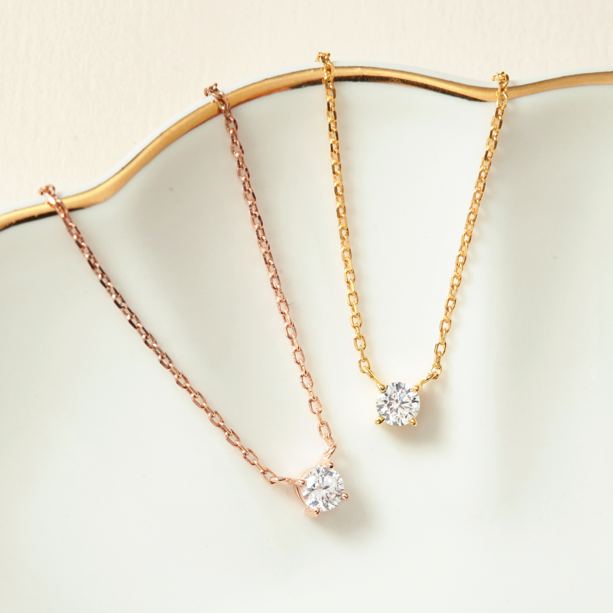 Dây Chuyền Bạc 925 Đính Đá Chủ - Single Stone Necklace - BN06