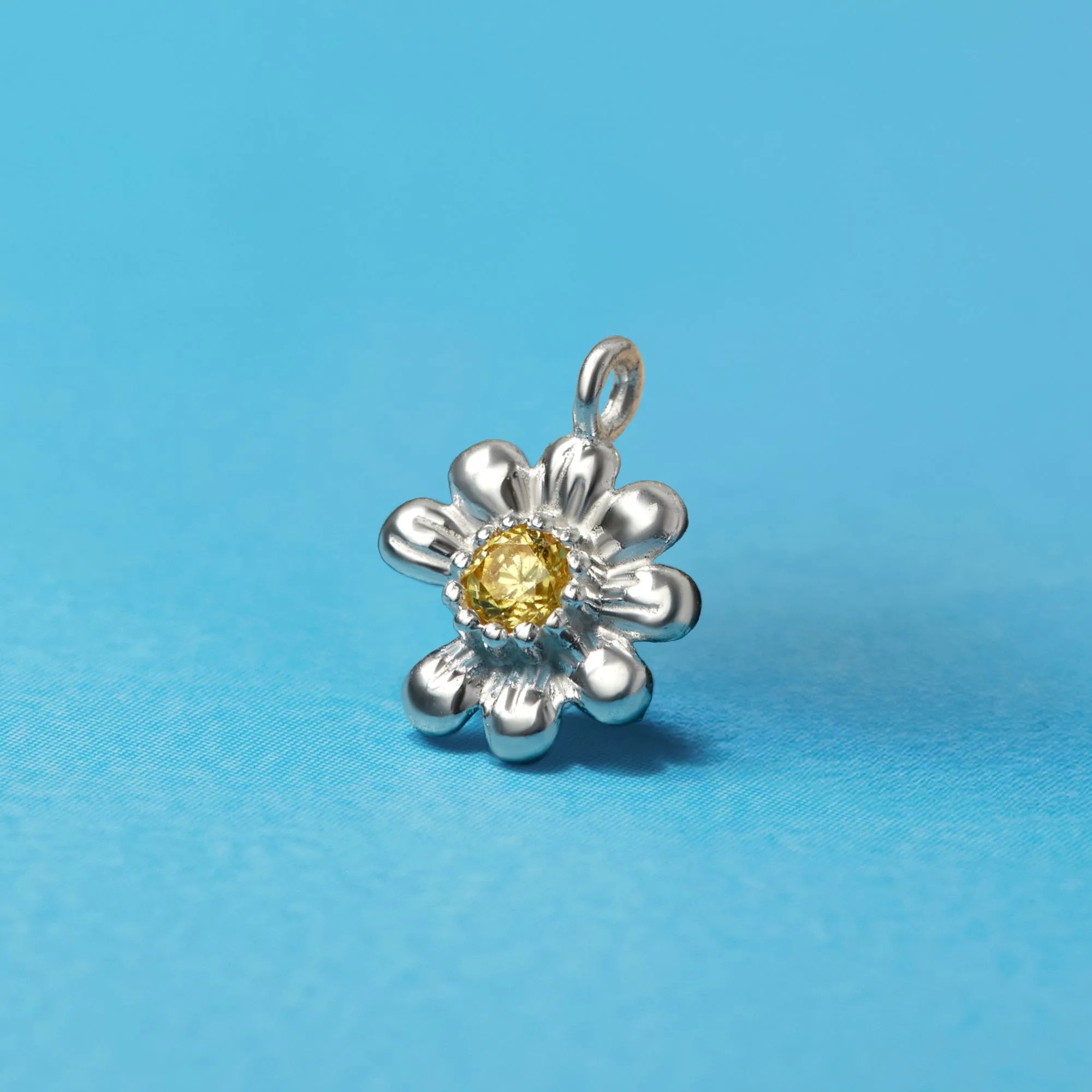 Charm Bạc 925 Nụ Hoa Cúc Daisy - VPC16