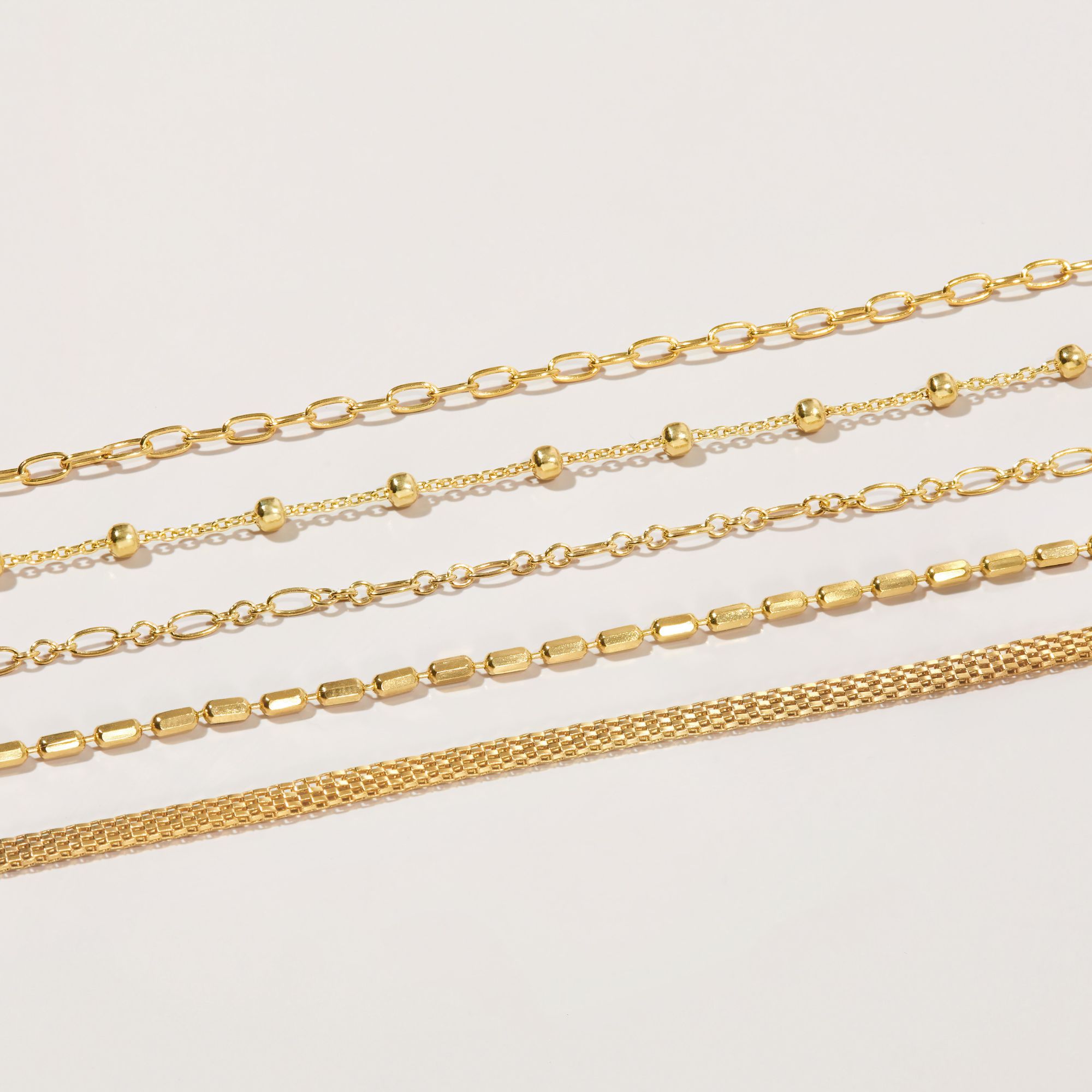 Lắc Tay Bạc 925 Dây Xích Classic - Flat Chain - VCB26