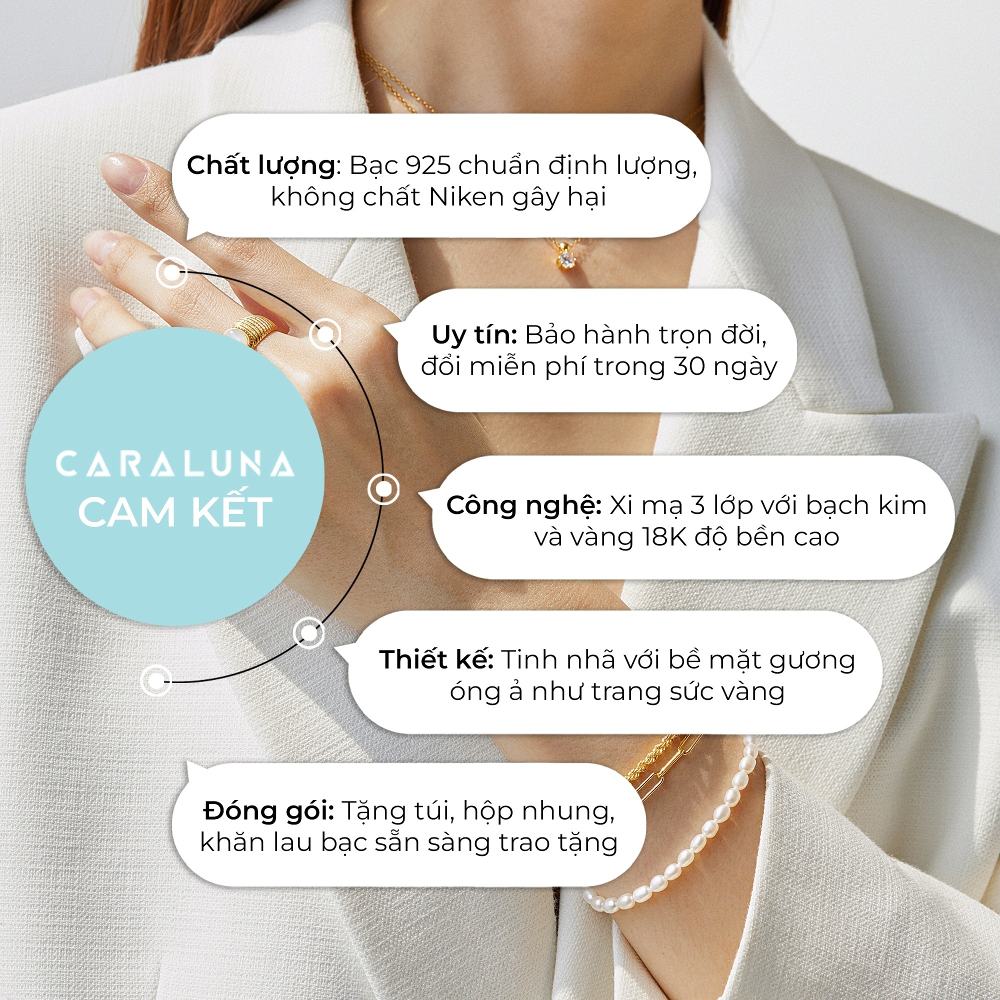 Dây Chuyền Vàng 10K Vương Miện Đá Nhảy Hàn Quốc Đính Kim Cương Moissanite Cao Cấp My Queen - Mặt Tròn Vương Miện - VYN13V