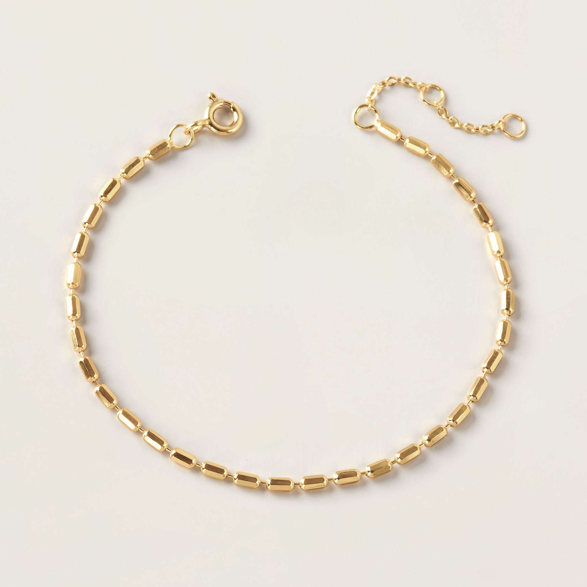 Lắc Tay Bạc 925 Dây Xích Classic - Beaded Tube Chain - VCB28