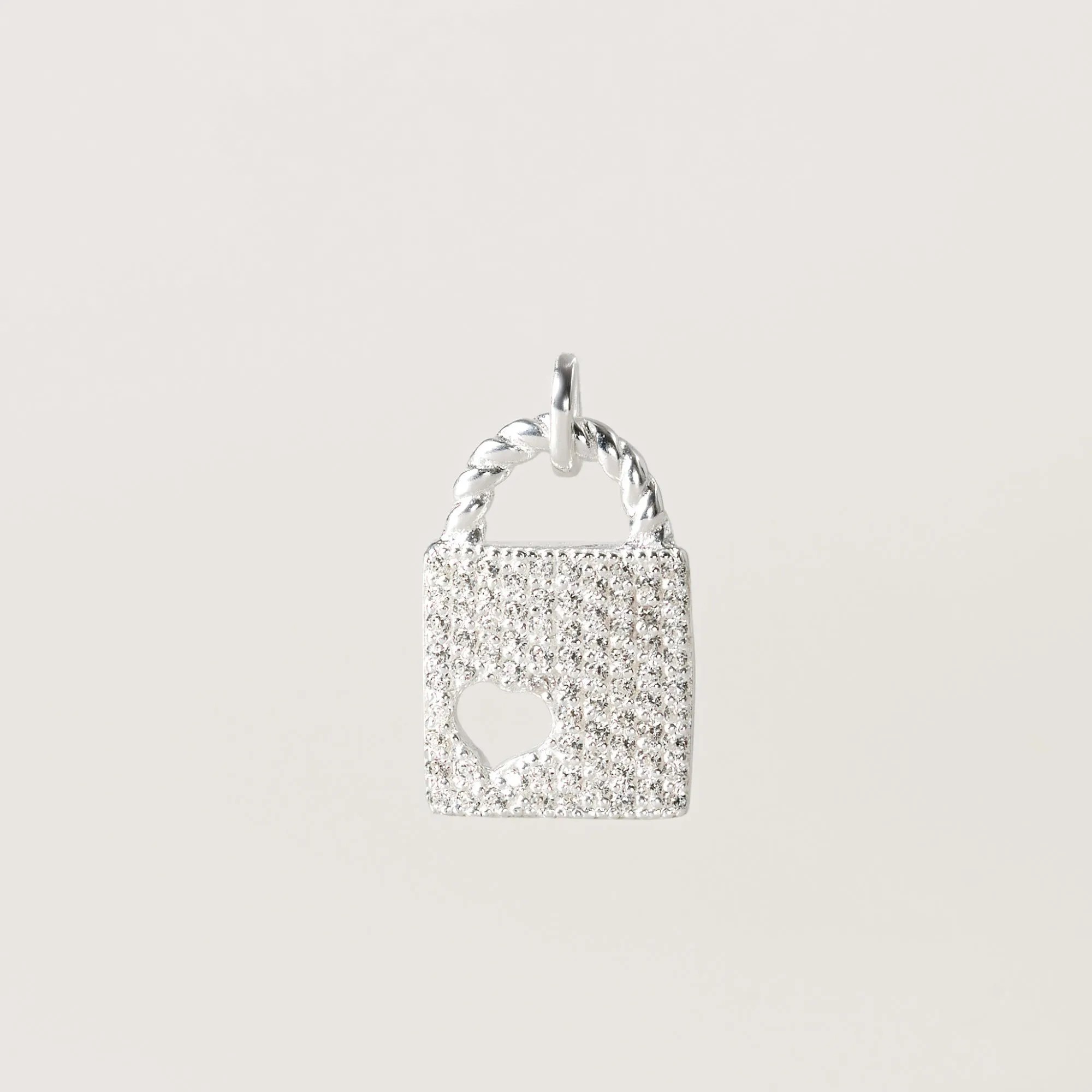 Mặt Dây Chuyền Bạc 925 Ổ Khoá Tình Yêu Heart Lock - VYP503
