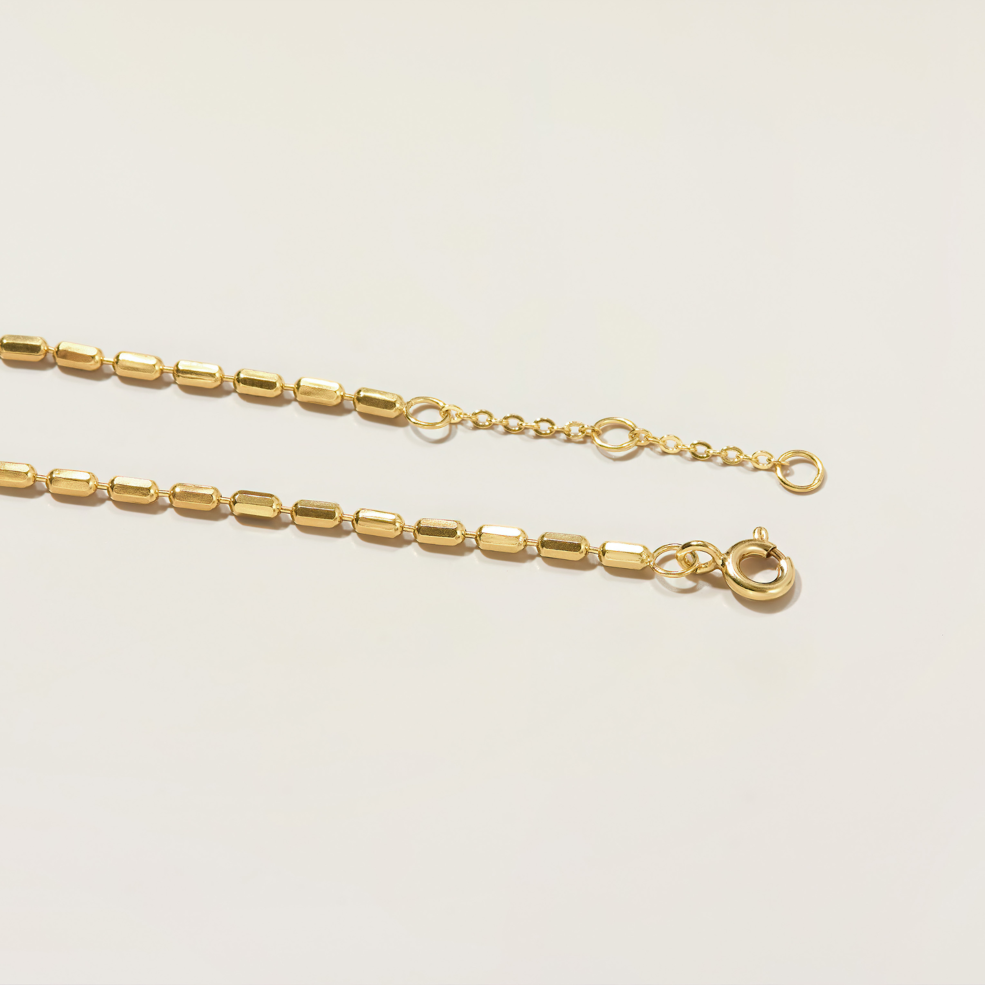 Lắc Tay Bạc 925 Dây Xích Classic - Beaded Tube Chain - VCB28