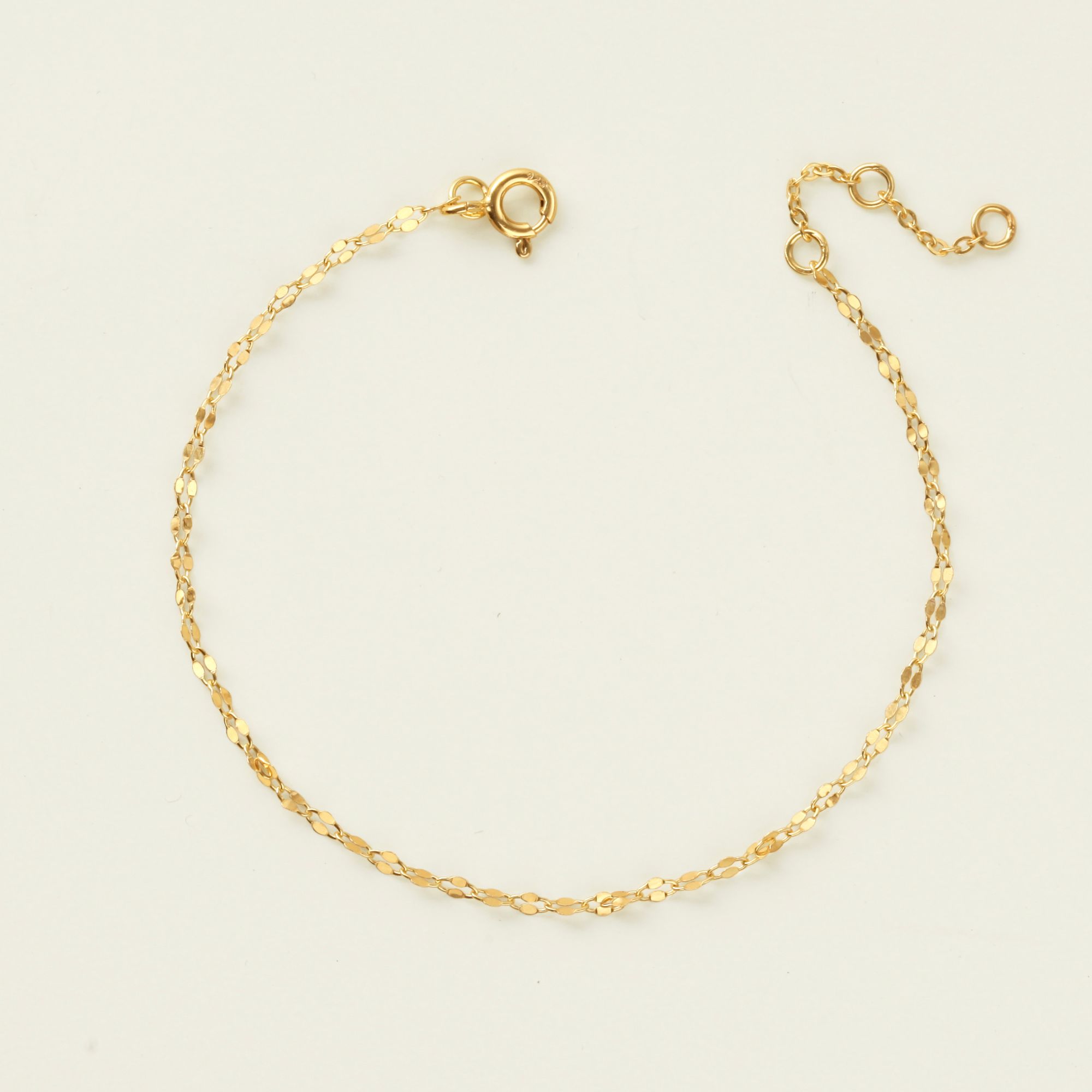 Lắc Tay Bạc 925 Dây Xích Basic Lip Chain - VCB29