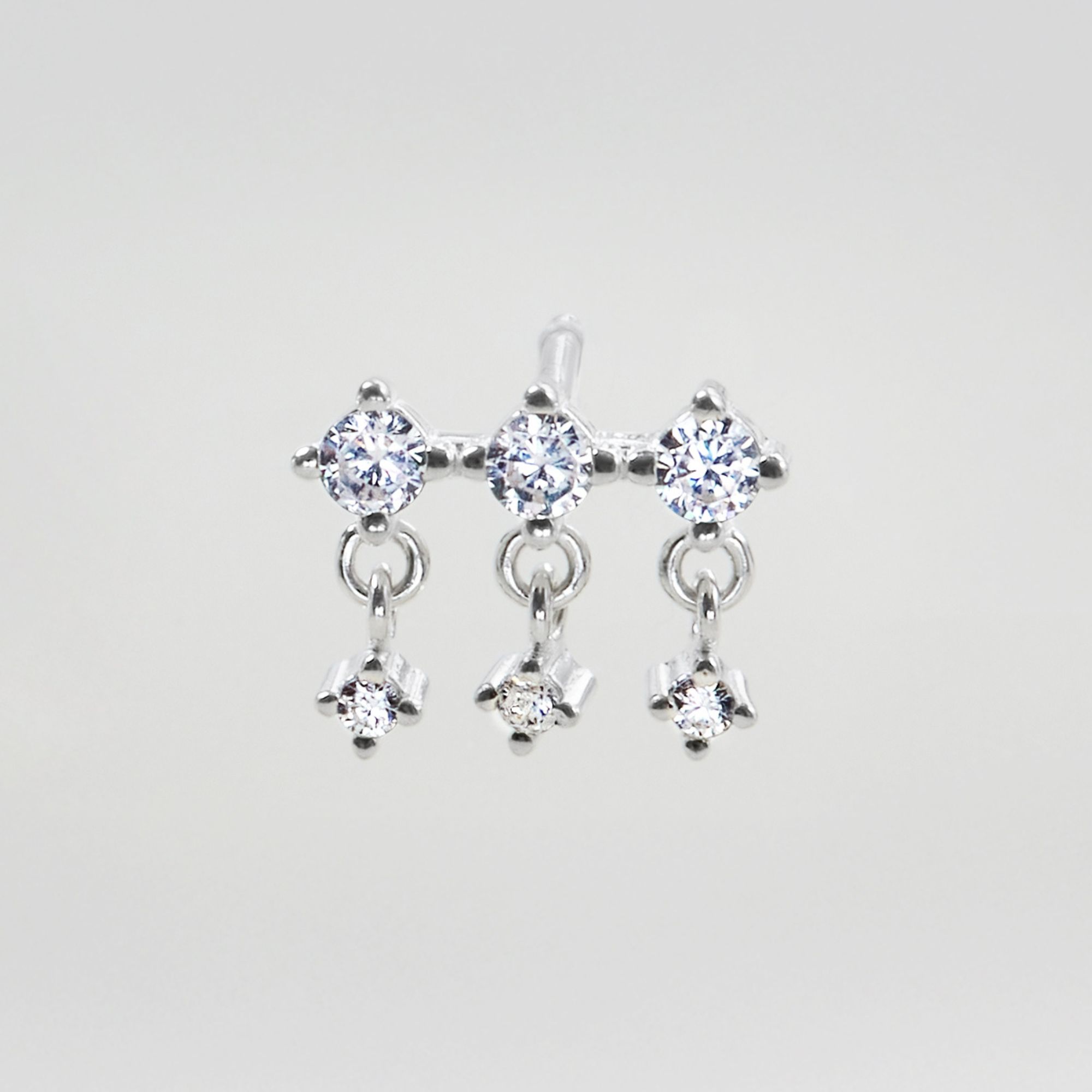 Set Khuyên Tai Bầu Trời Sao Lấp Lánh - Set Starry Moon Studs