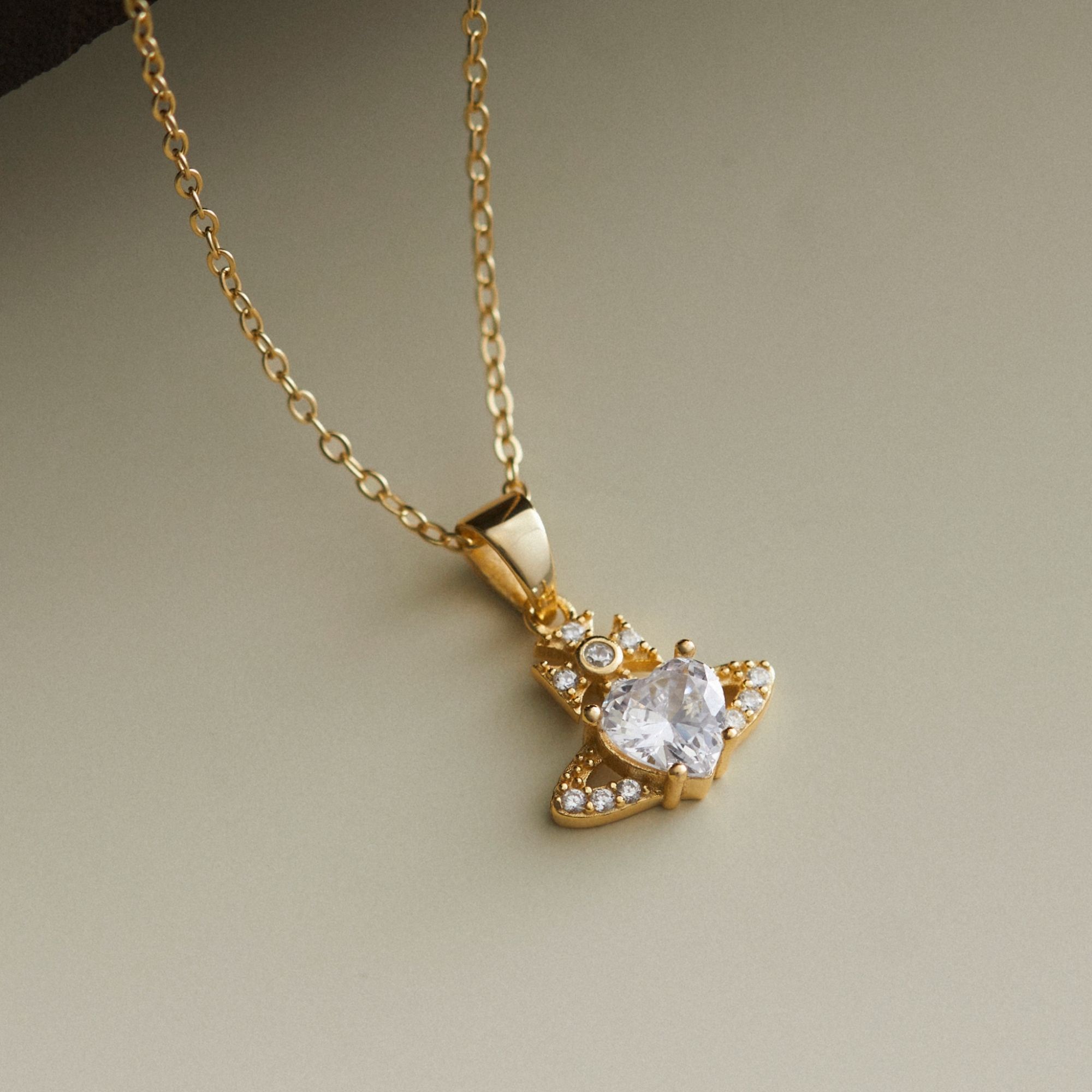 Vòng Cổ Bạc 925 Hành Tinh Sao Thổ Đính Đá Saturn Orb - VCN508