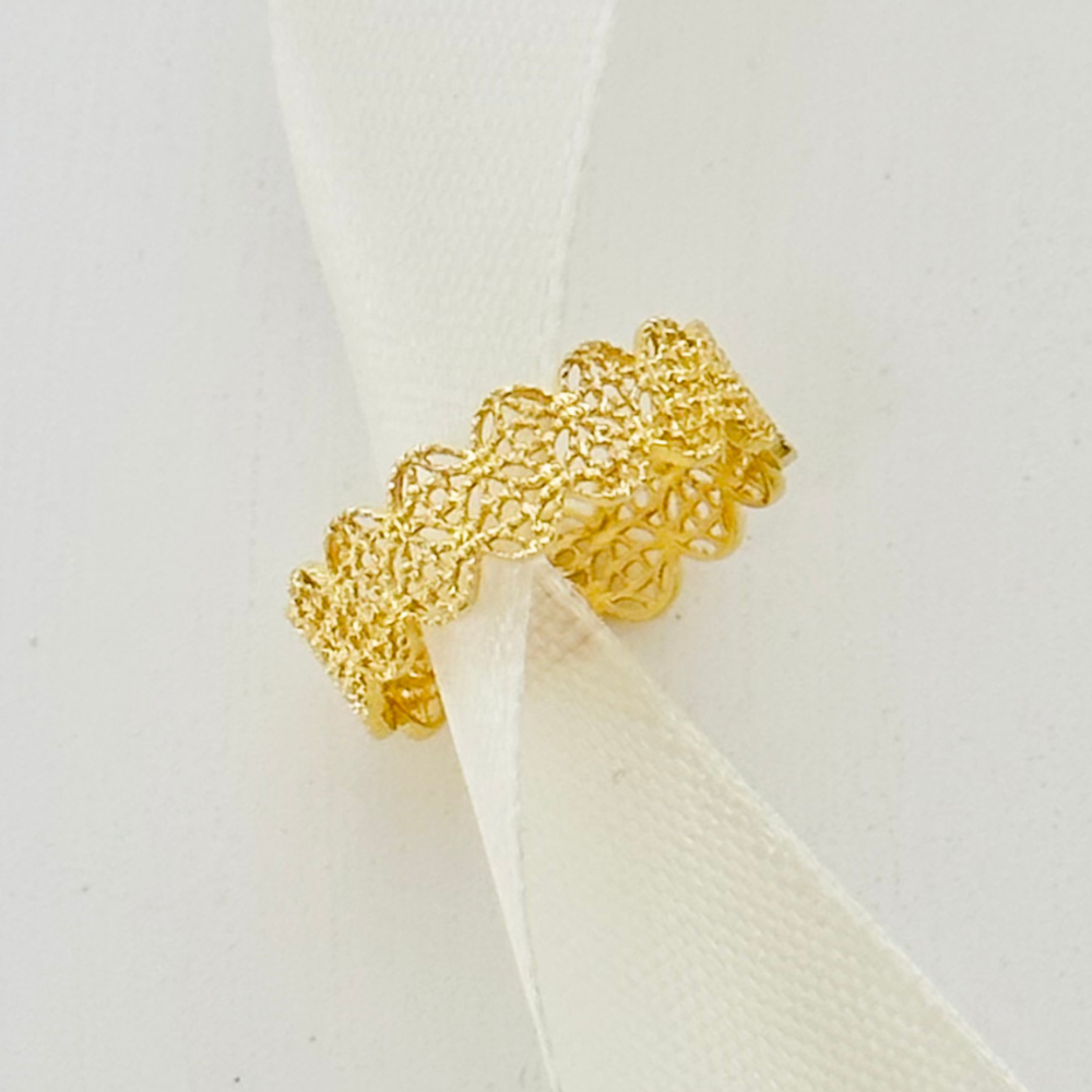 Nhẫn Kim Tiền Bạc 925 Mạ Vàng 18K - VCR18