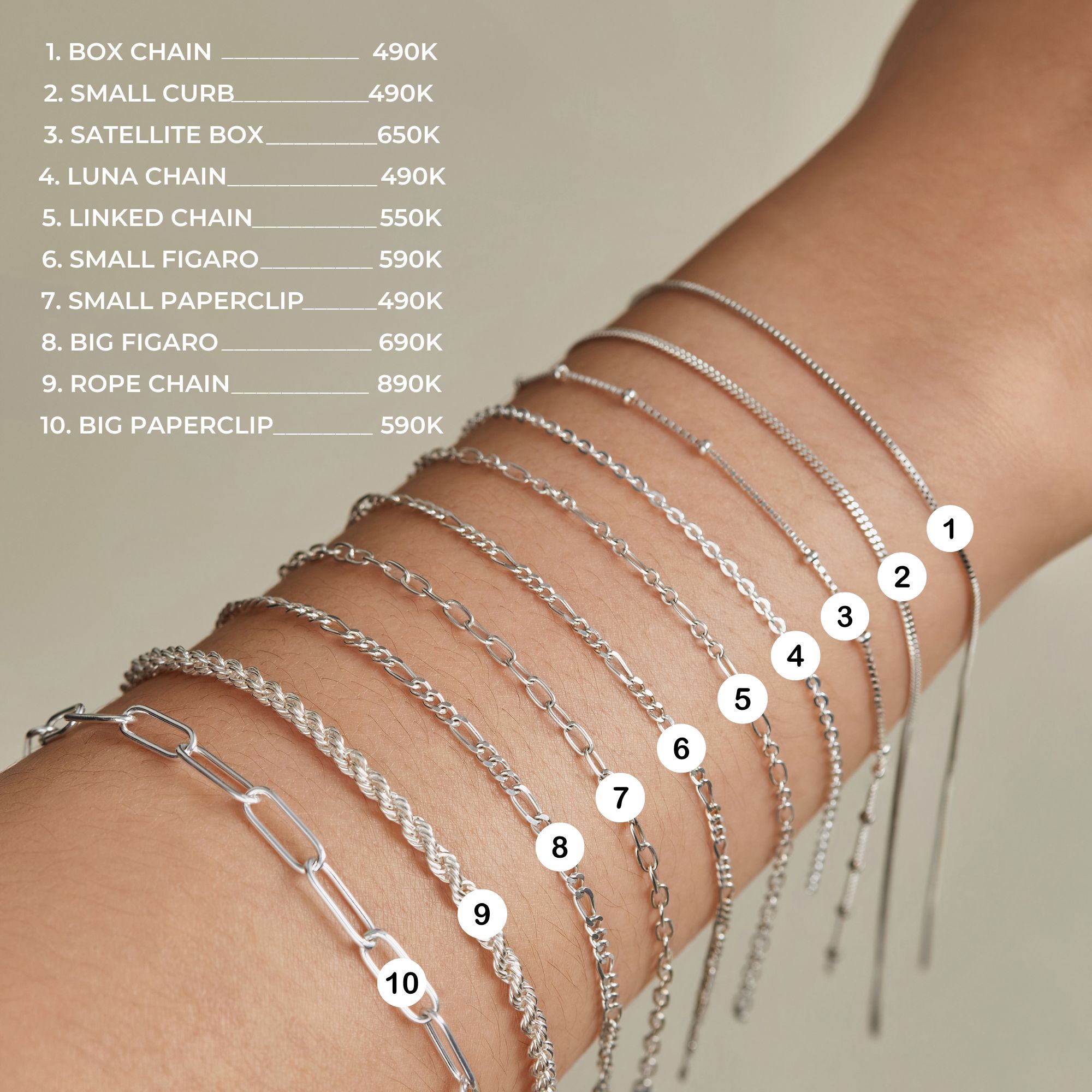 Lắc Tay Vĩnh Viễn Bạc 925 Promise Bracelet Collection