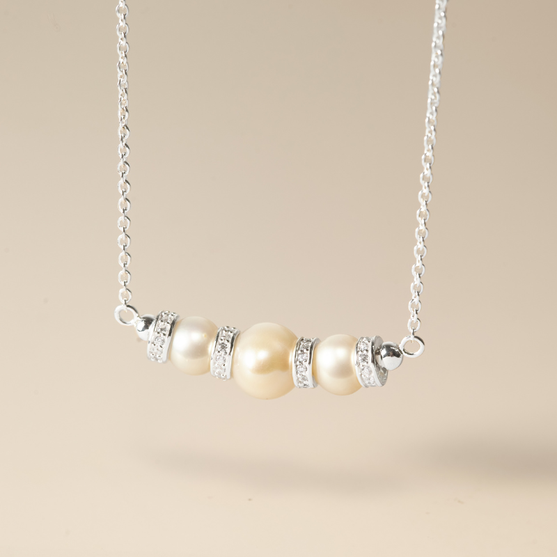 Set Quà Tặng Trang Sức Bạc Cao Cấp - Set 2 Món - Ngọc Trai Tự Nhiên Phối Đá Luxury Pearls - VUN502 & VUE507