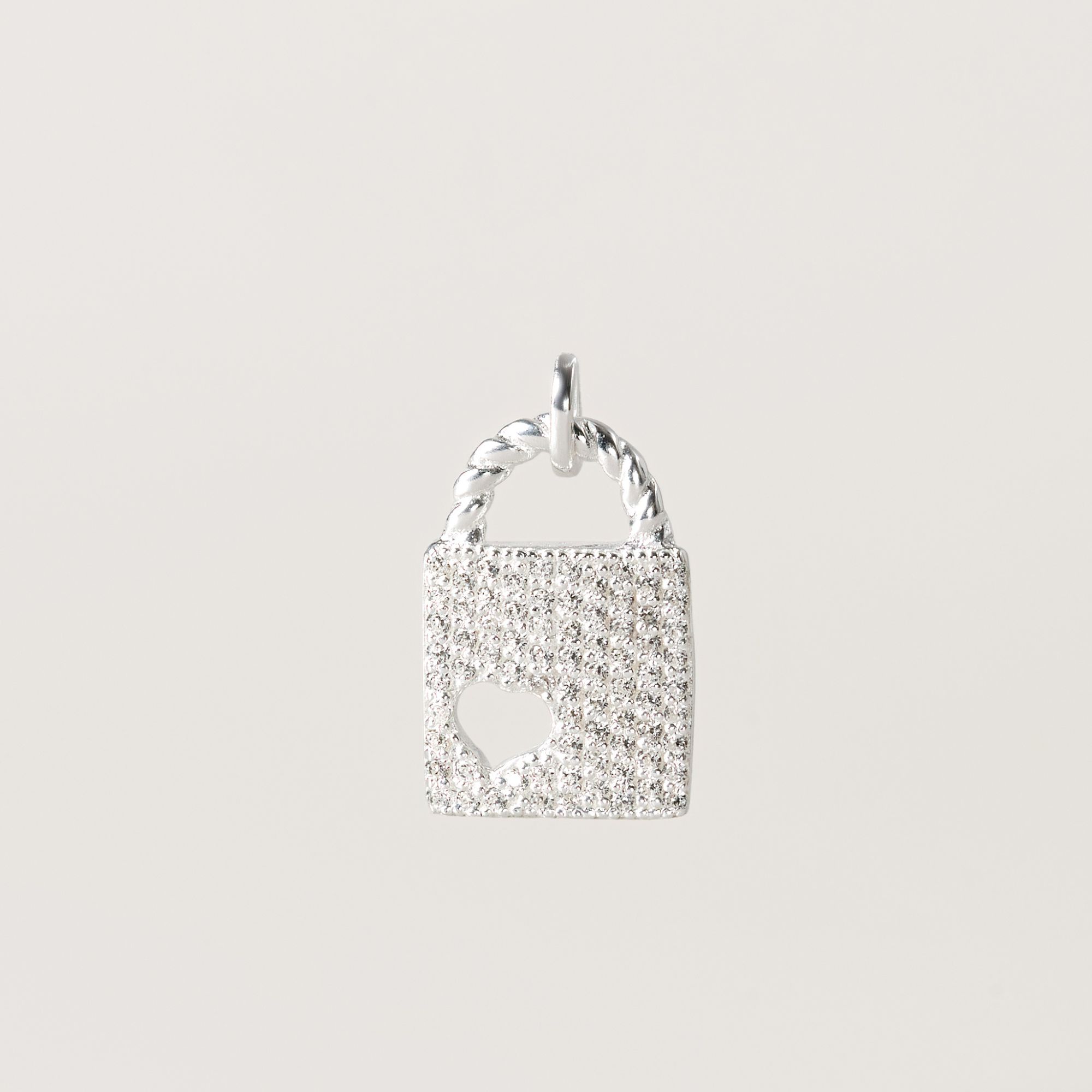 Mặt Dây Chuyền Bạc 925 Ổ Khoá Tình Yêu Heart Lock - VYP503