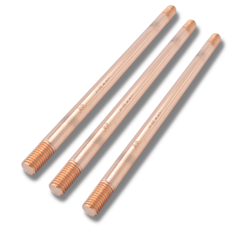 Cọc Tiếp Địa Thép Mạ Đồng Ram Ratna - D16x2,4m