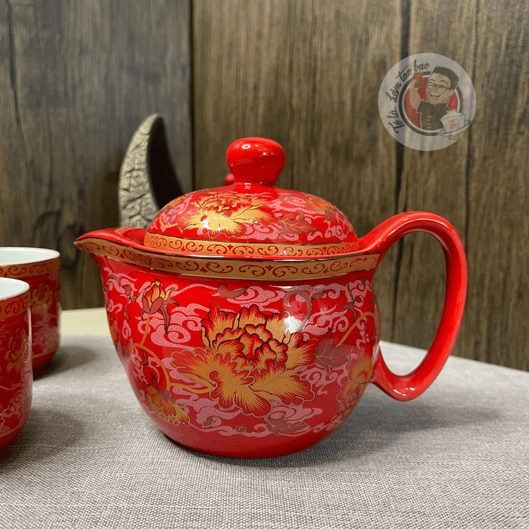 Bộ Trà Sứ Mã 1