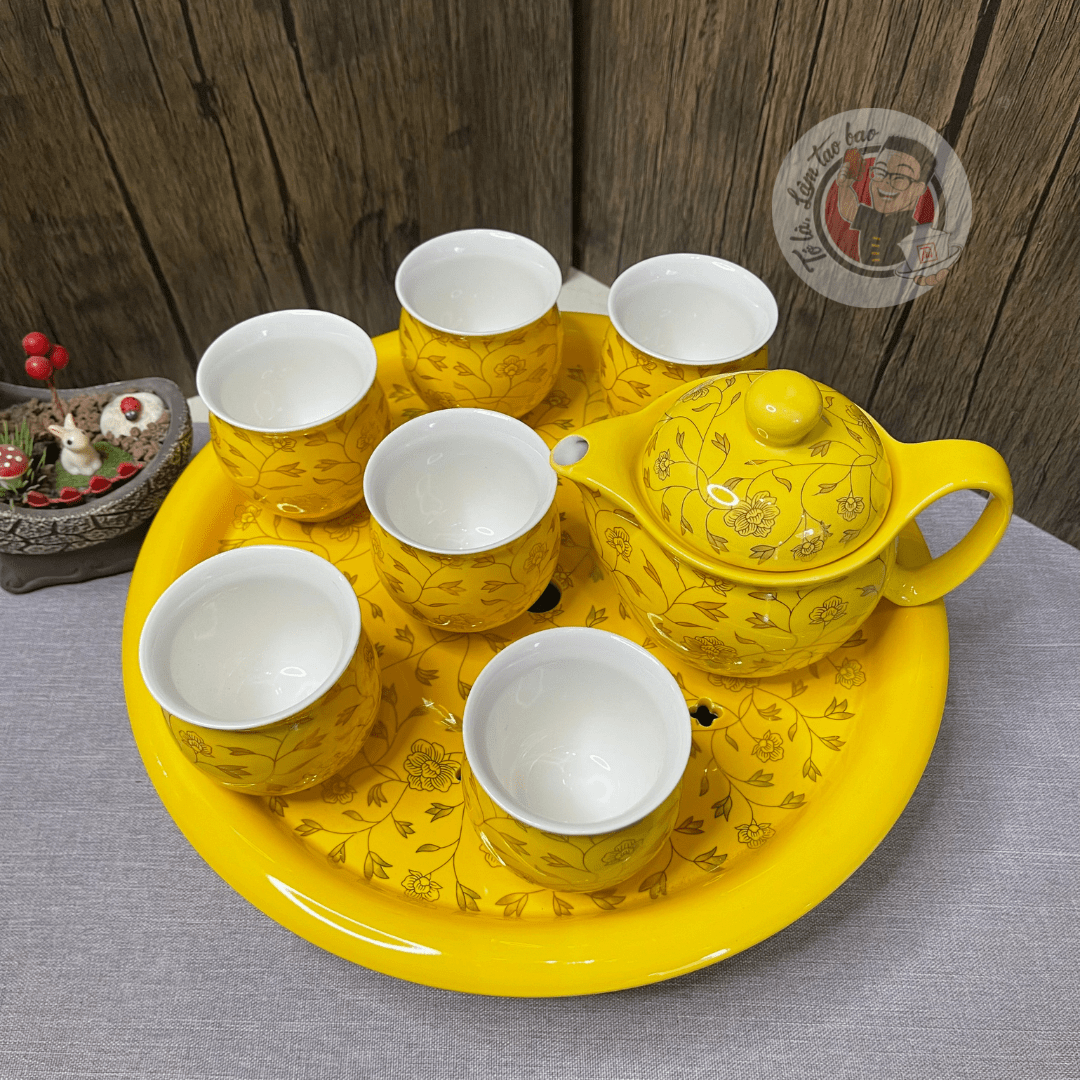 Bộ Trà Sứ Mã 3