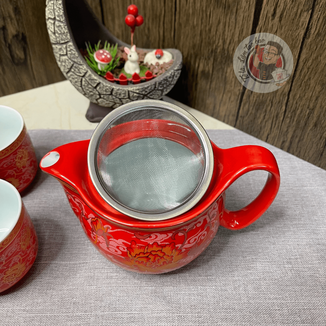 Bộ Trà Sứ Mã 1