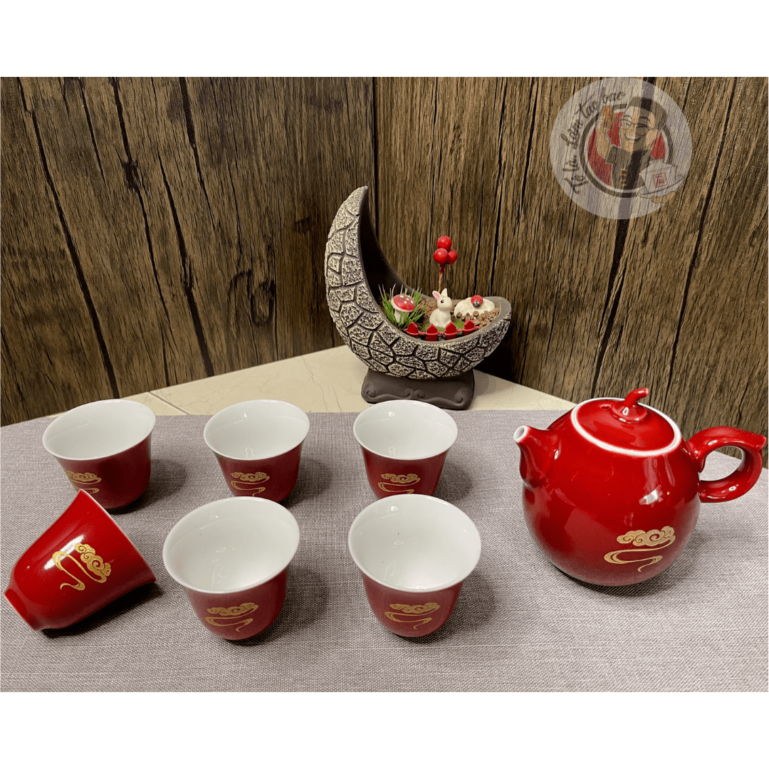 Bộ Trà Sứ Mã 9