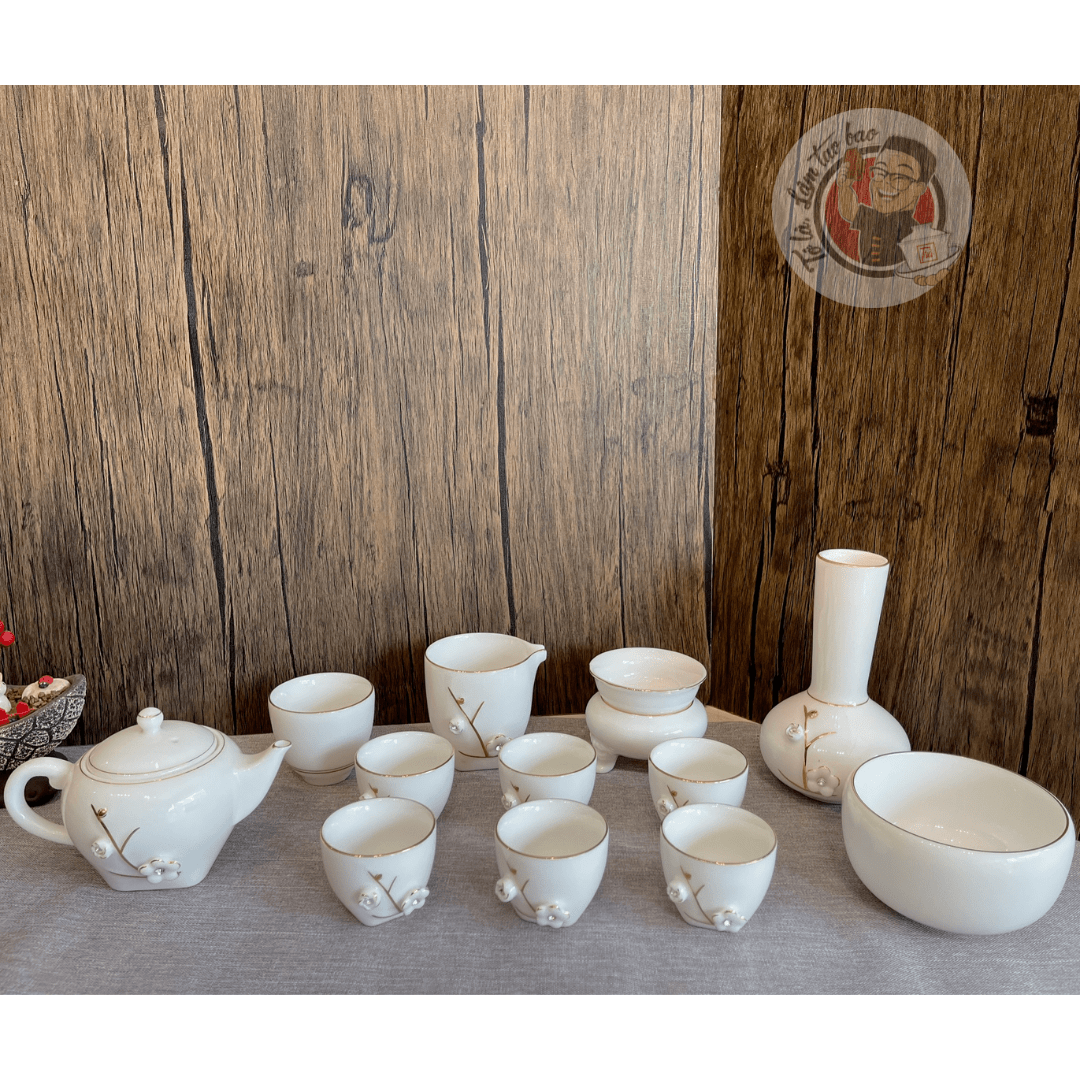 Bộ Trà Sứ Mã 6