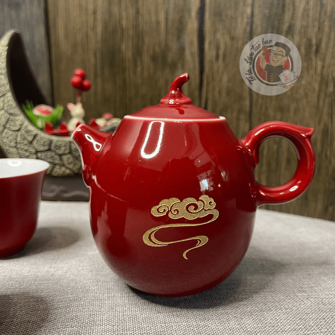 Bộ Trà Sứ Mã 9