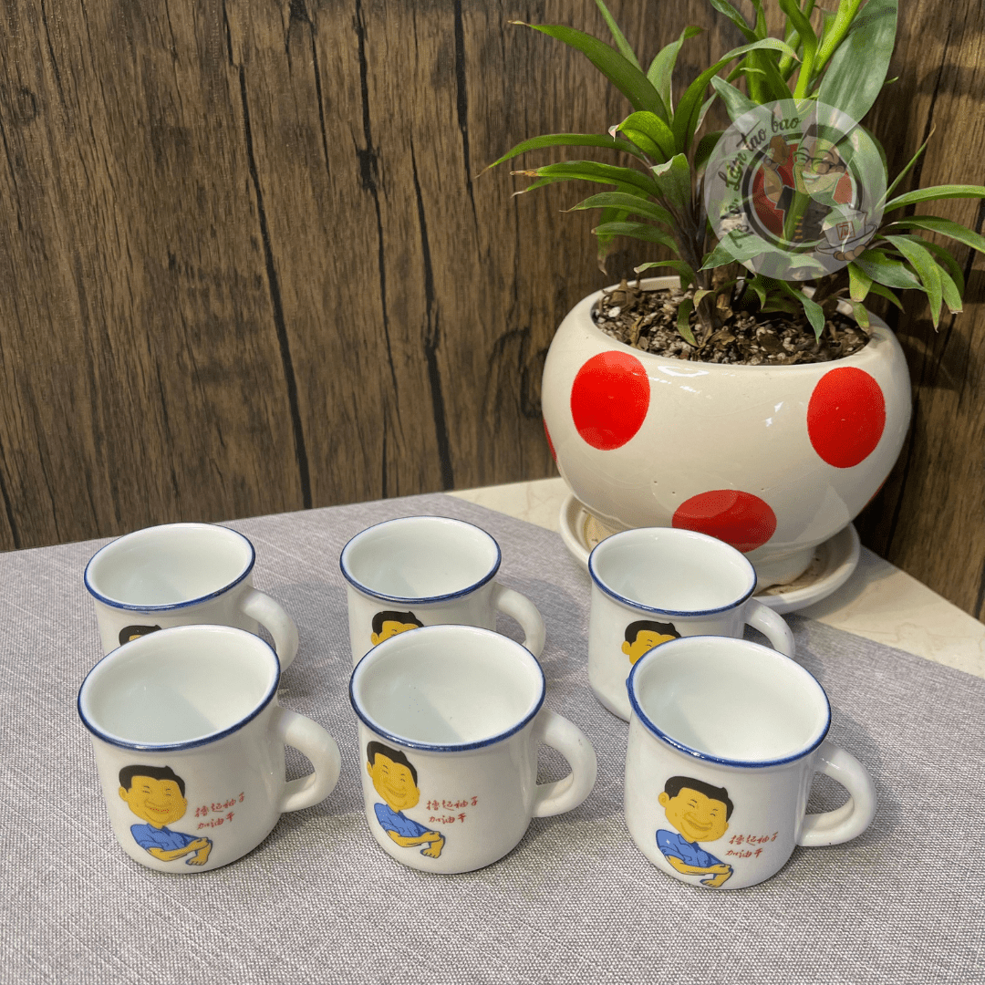 Bộ Chén Sứ Mã 5