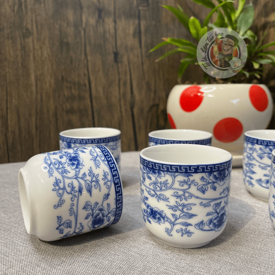Bộ Chén Sứ Mã 8
