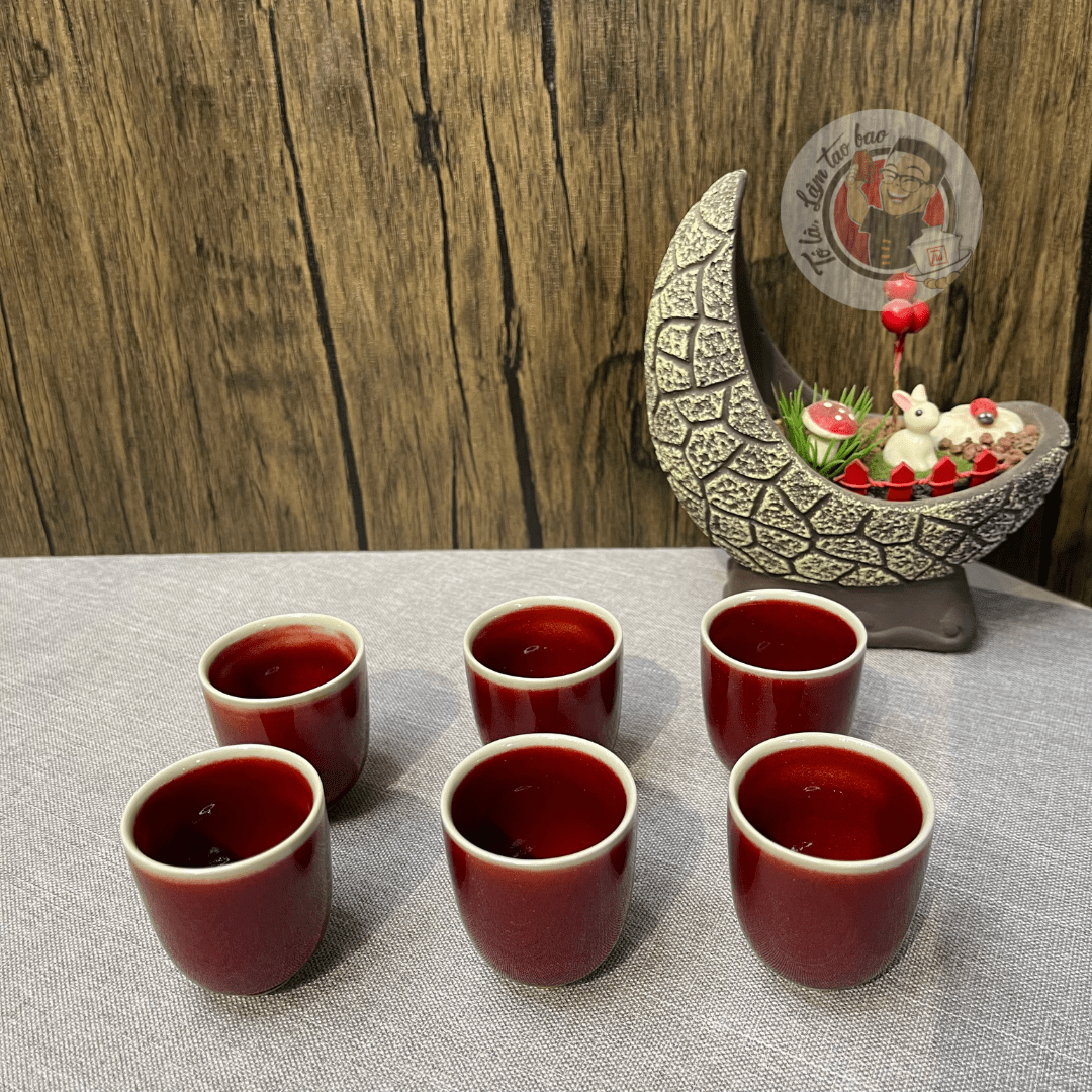 Bộ Chén Sứ Mã 16