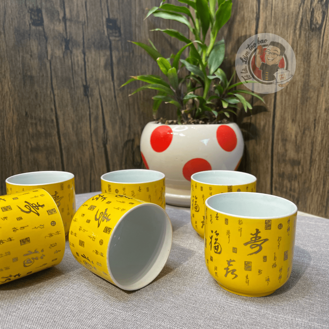 Bộ Chén Sứ Mã 10