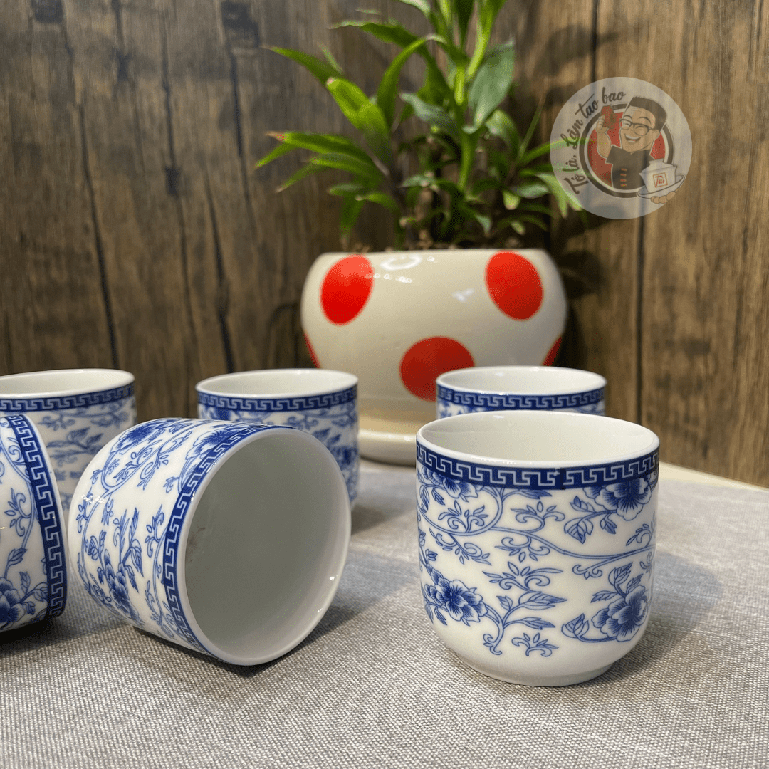 Bộ Chén Sứ Mã 8