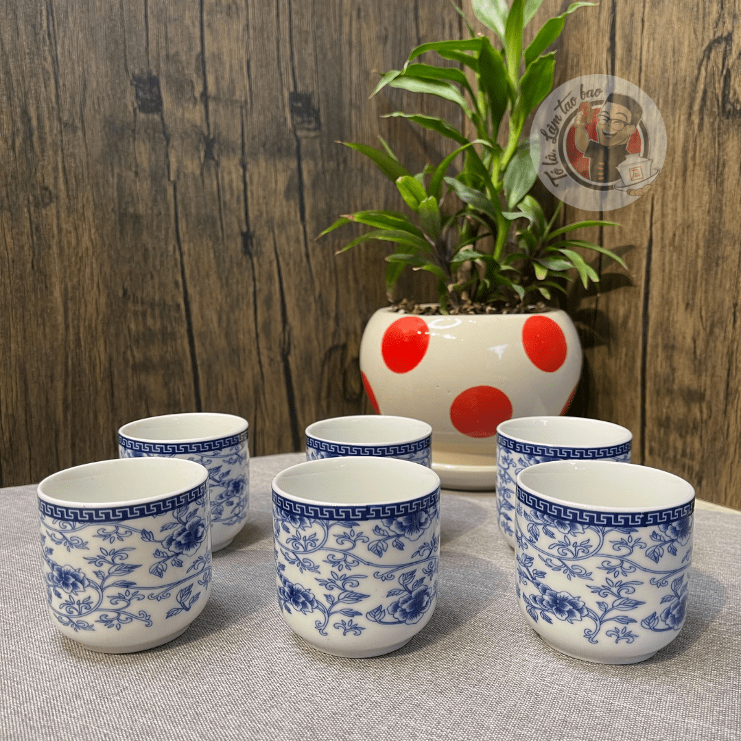 Bộ Chén Sứ Mã 8