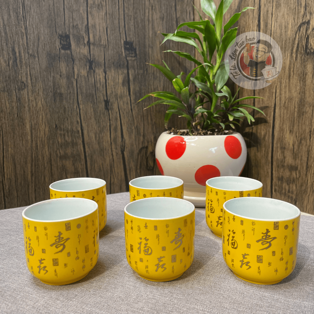 Bộ Chén Sứ Mã 10