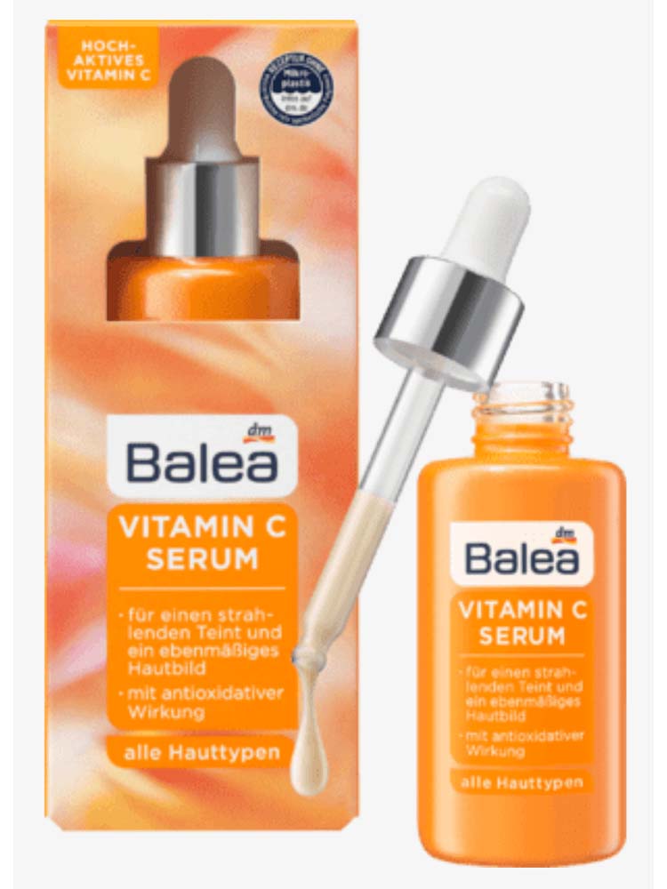 Hàm lượng Vitamin C cao trong serum Balea