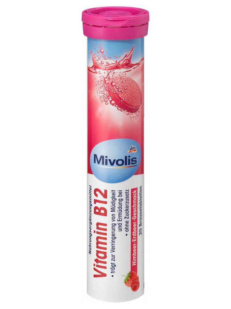 Viên Sủi Mivolis bổ sung vitamin, khoáng chất, tăng đề kháng cho cơ thể, 20 viên