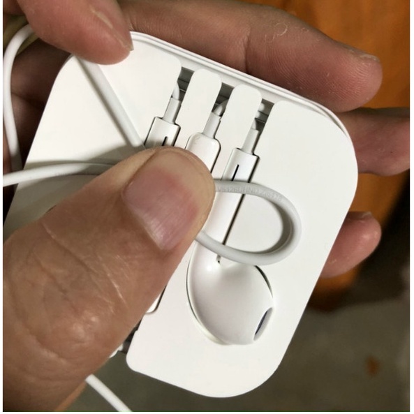 Tai nghe Iphone chân cắm 3,5ly main lưới xanh đen, mã Zin418 loại tốt